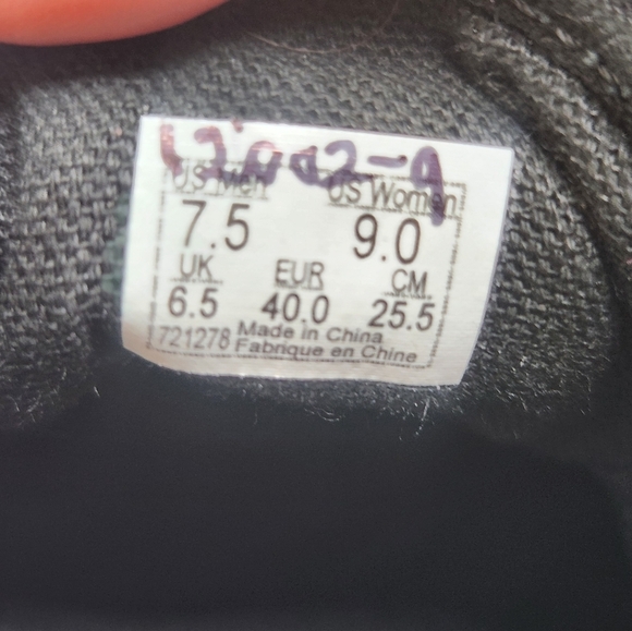 Vans Womens Size 9 Glitter Purple And Black Low Top Lace Up Sneakers Old Skool - Picture 5 of 9